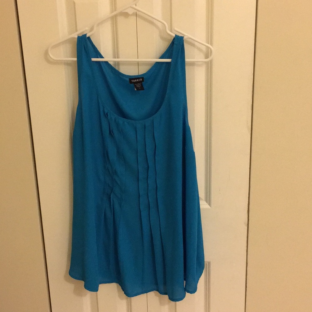 Torrid Blue Tank Top